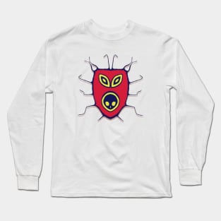 Silly Bugger Tribal Insect Design Long Sleeve T-Shirt